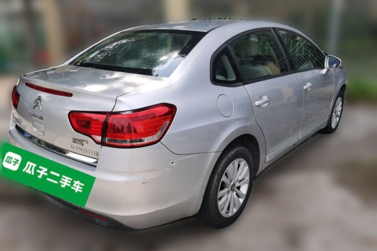 Used Citroen C-Quatre 2014 VTS Version 1.6L Manual - Premium Model Rear Right 45 Deg