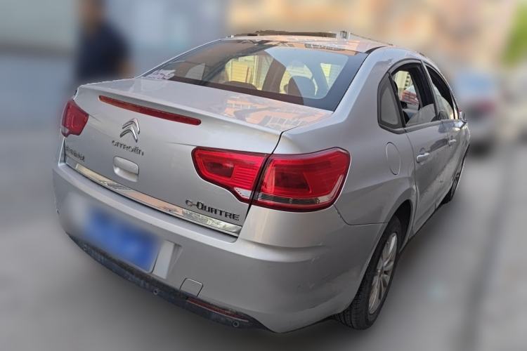 Used Citroen C-Quatre 2014 VTS Version 1.6L Manual - Premium Model Rear Right 45 Deg