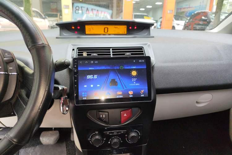 Used Citroen C-Quatre 2014 VTS Version 1.6L Automatic Prestige Model Audio And AC Panel