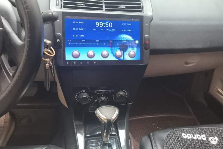 Used Citroen C-Quatre 2014 VTS Version 1.6L Automatic Prestige Model Audio And AC Panel