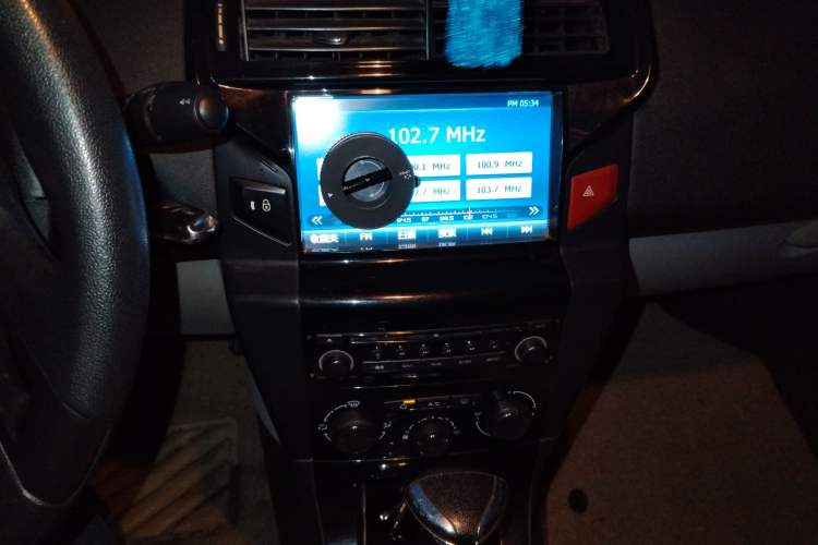 Used Citroen C-Quatre 2014 VTS Version 1.6L Automatic Prestige Model Audio And AC Panel