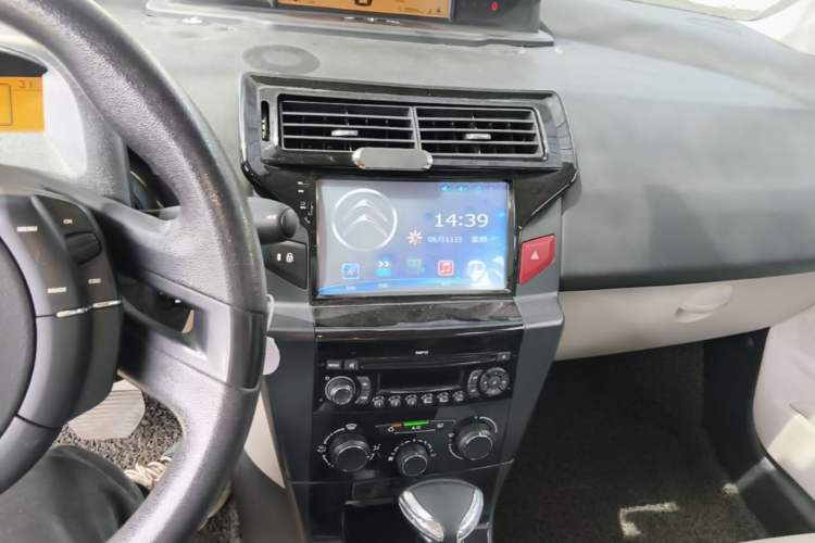 Used Citroen C-Quatre 2014 VTS Version 1.6L Automatic Prestige Model Audio And AC Panel