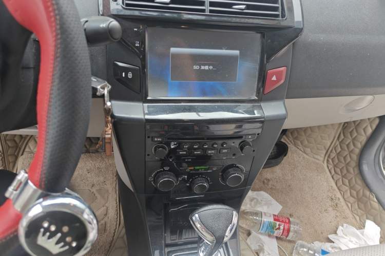 Used Citroen C-Quatre 2014 VTS Version 2.0L Automatic Premium Model Audio And AC Panel