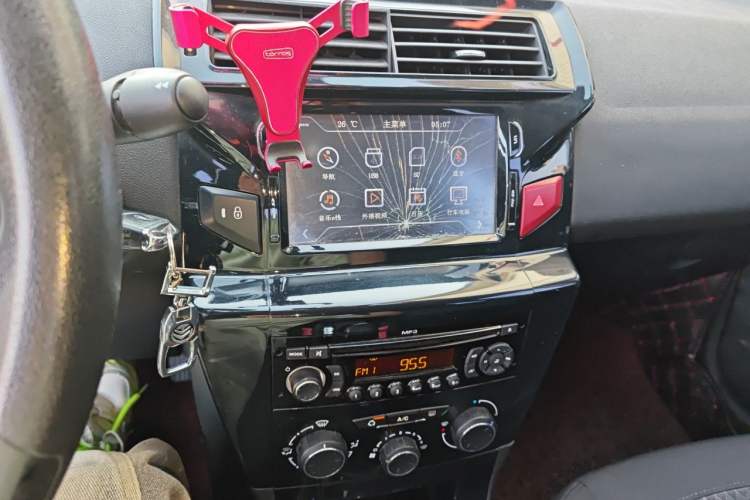 Used Citroen C-Quatre 2014 1.6L Manual Car Connectivity Edition Audio And AC Panel