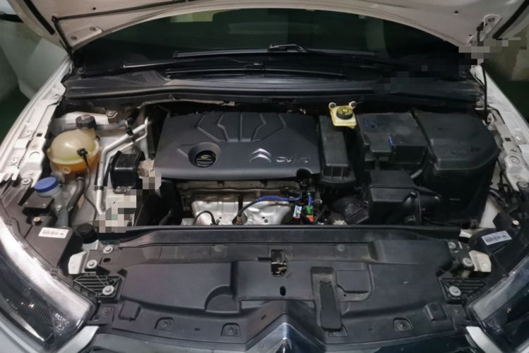 Used Citroen C-Quatre 2014 VTS Version 1.6L Automatic Enjoyment Model Engine Bay