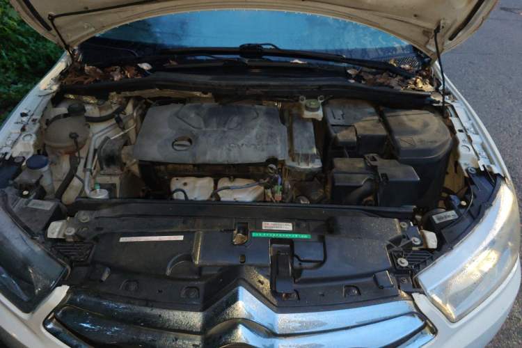 Used Citroen C-Quatre 2014 VTS Version 1.6L Automatic Prestige Model Engine Bay