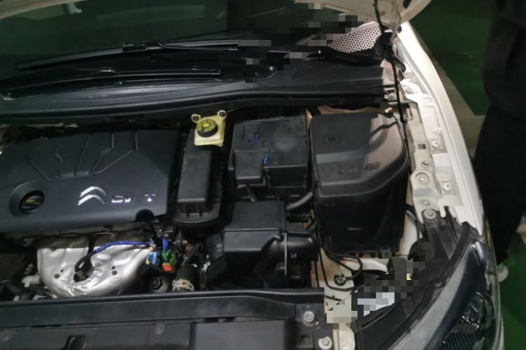 Used Citroen C-Quatre 2014 VTS Version 1.6L Automatic Enjoyment Model Engine Bay Left