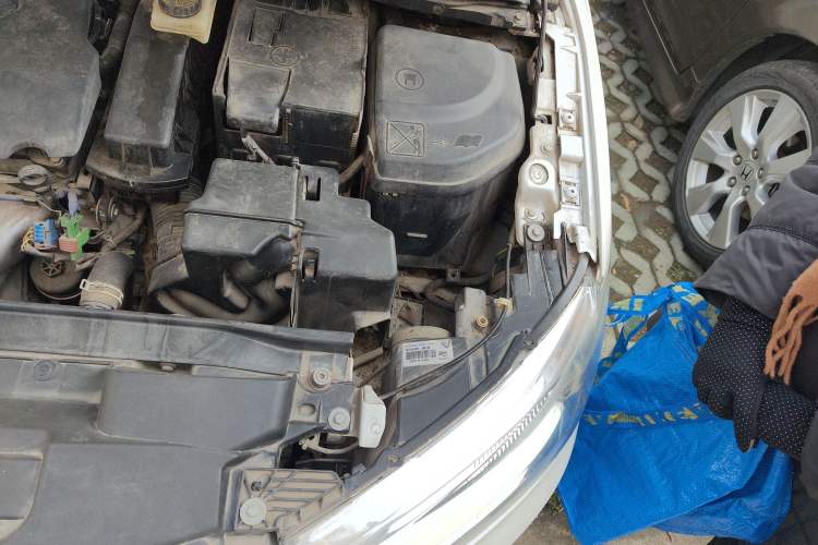 Used Citroen C-Quatre 2014 VTS Version 1.6L Automatic Prestige Model Engine Bay Left