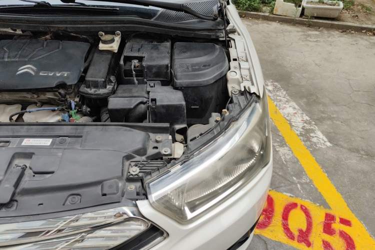 Used Citroen C-Quatre 2014 VTS Version 1.6L Automatic Prestige Model Engine Bay Left