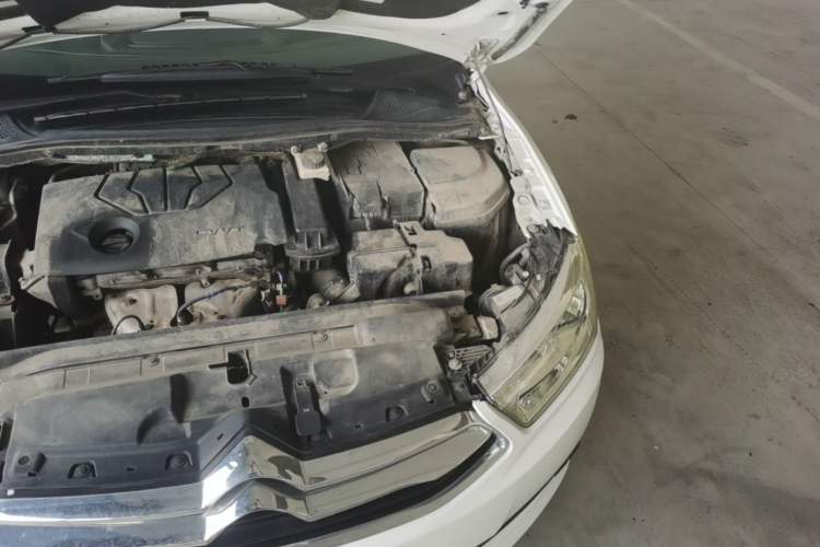 Used Citroen C-Quatre 2014 VTS Version 1.6L Automatic Prestige Model Engine Bay Left