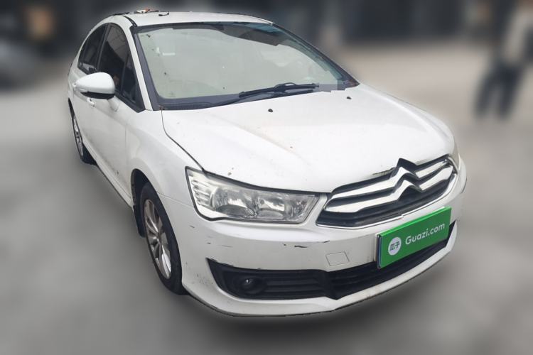 Used Citroen C-Quatre 2014 VTS Version 1.6L Manual - Premium Model Front Right 45 Deg