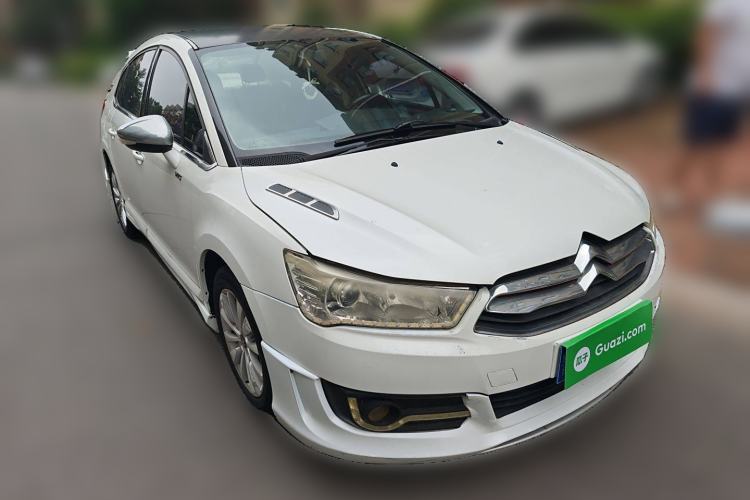 Used Citroen C-Quatre 2014 VTS Version 1.6L Manual - Premium Model Front Right 45 Deg