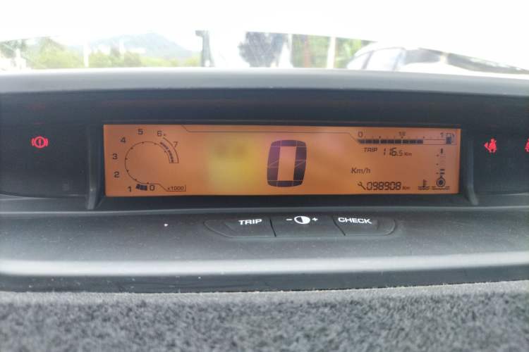Used Citroen C-Quatre 2014 VTS Version 1.6L Manual - Premium Model Instrument Cluster
