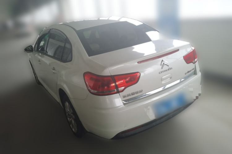 Used Citroen C-Quatre 2014 VTS Version 1.6L Automatic Prestige Model Rear Left 45 Deg