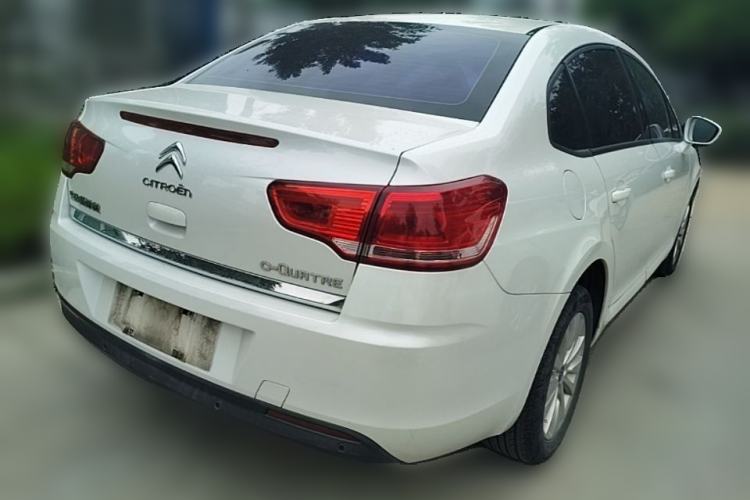 Used Citroen C-Quatre 2014 VTS Version 1.6L Manual - Premium Model Rear Right 45 Deg