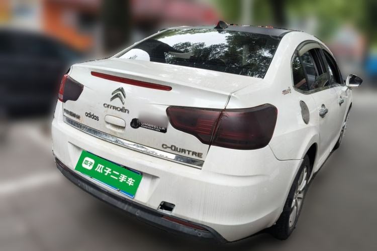 Used Citroen C-Quatre 2014 VTS Version 1.6L Automatic Prestige Model Rear Right 45 Deg
