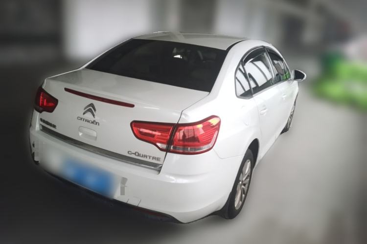 Used Citroen C-Quatre 2014 VTS Version 1.6L Automatic Prestige Model Rear Right 45 Deg