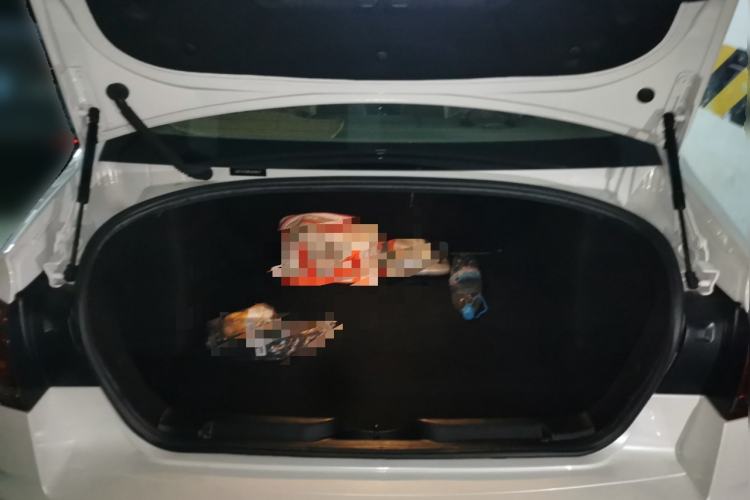 Used Citroen C-Quatre 2014 VTS Version 1.6L Automatic Enjoyment Model Trunk
