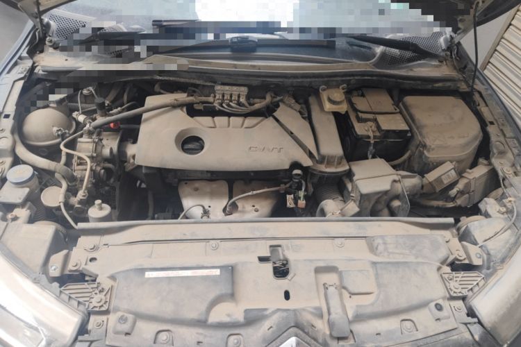 Used Citroen C-Quatre 2016 Classic Sedan 1.6L Manual CNG Engine Bay
