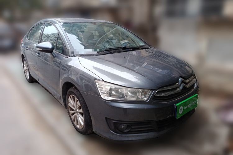 Used Citroen C-Quatre 2016 Classic Sedan 1.6L Automatic Prestige Model Front Right 45 Deg