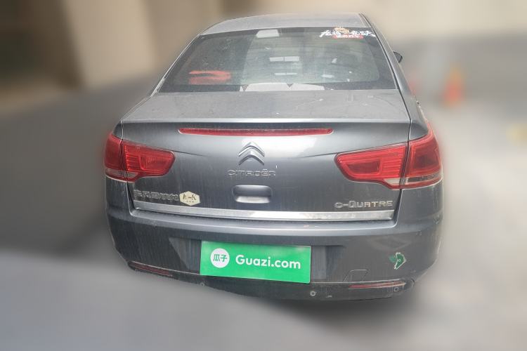 Used Citroen C-Quatre 2016 Classic Sedan 1.6L Manual CNG Rear
