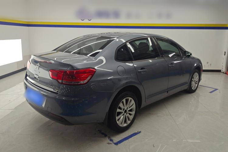 Used Citroen C-Quatre 2016 Classic Sedan 1.6L Automatic Prestige Model Rear Right 45 Deg