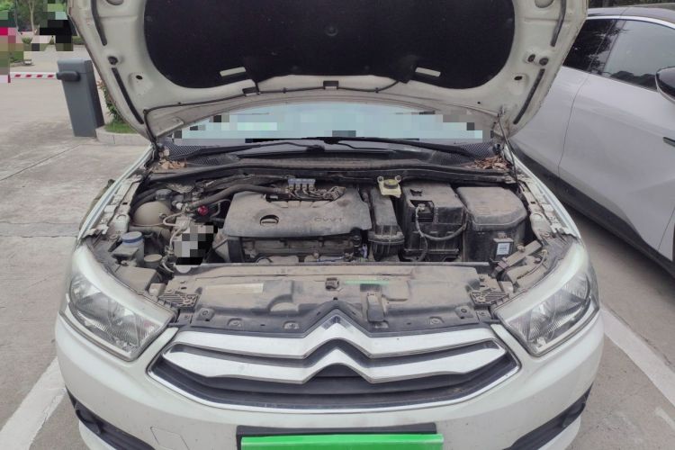 Used Citroen C-Quatre 2016 Classic Sedan 1.6L Manual CNG Engine Bay