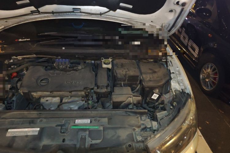 Used Citroen C-Quatre 2016 Classic Sedan 1.6L Manual CNG Engine Bay Left
