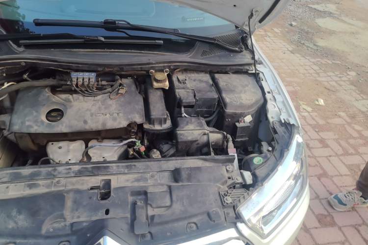 Used Citroen C-Quatre 2016 Classic Sedan 1.6L Manual CNG Engine Bay Left