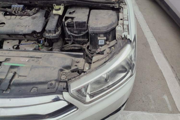 Used Citroen C-Quatre 2016 Classic Sedan 1.6L Manual CNG Engine Bay Left