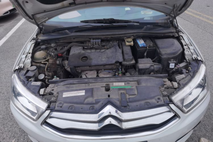 Used Citroen C-Quatre 2016 Classic Sedan 1.6L Manual CNG Engine Bay