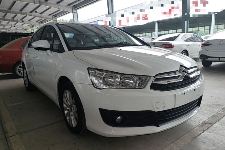 Used Citroen C-Quatre 2016 Classic Sedan 1.6L Automatic Prestige Model Front Right 45 Deg