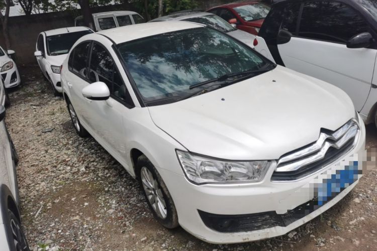 Used Citroen C-Quatre 2016 Classic Sedan 1.6L Manual - Premium Version Front Right 45 Deg