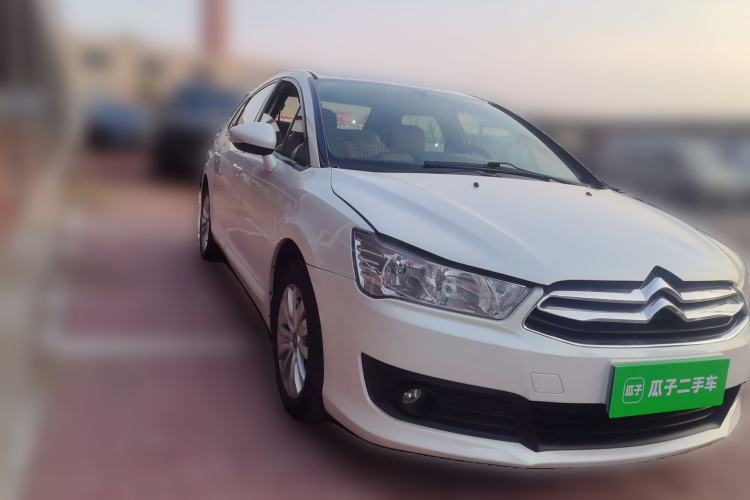 Used Citroen C-Quatre 2016 Classic Sedan 1.6L Manual CNG Front Right 45 Deg
