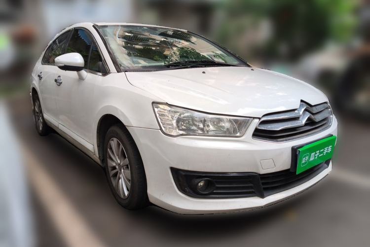 Used Citroen C-Quatre 2016 Classic Sedan 1.6L Manual CNG Front Right 45 Deg