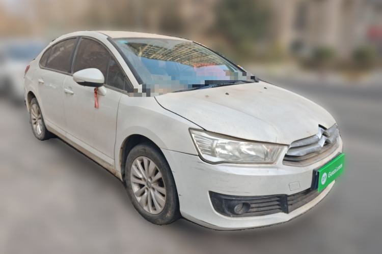 Used Citroen C-Quatre 2016 Classic Sedan 1.6L Manual CNG Front Right 45 Deg