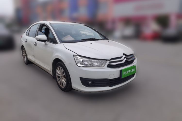 Used Citroen C-Quatre 2016 Classic Sedan 1.6L Manual CNG Front Right 45 Deg