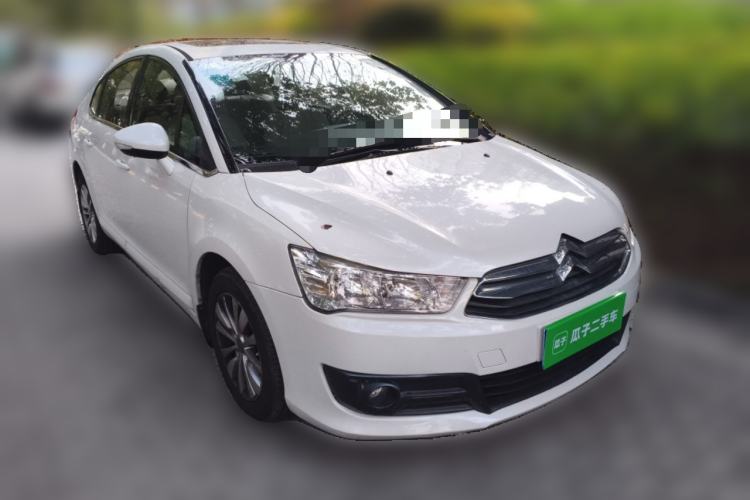 Used Citroen C-Quatre 2016 Classic Sedan 1.6L Manual Tech Edition Front Right 45 Deg
