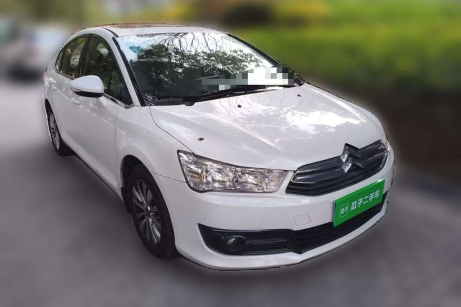 Used Citroen C-Quatre 2016 Classic Sedan 1.6L Manual Tech Edition Front Right 45 Deg