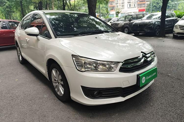 Used Citroen C-Quatre 2016 Classic Sedan 1.6L Manual - Premium Version Front Right 45 Deg