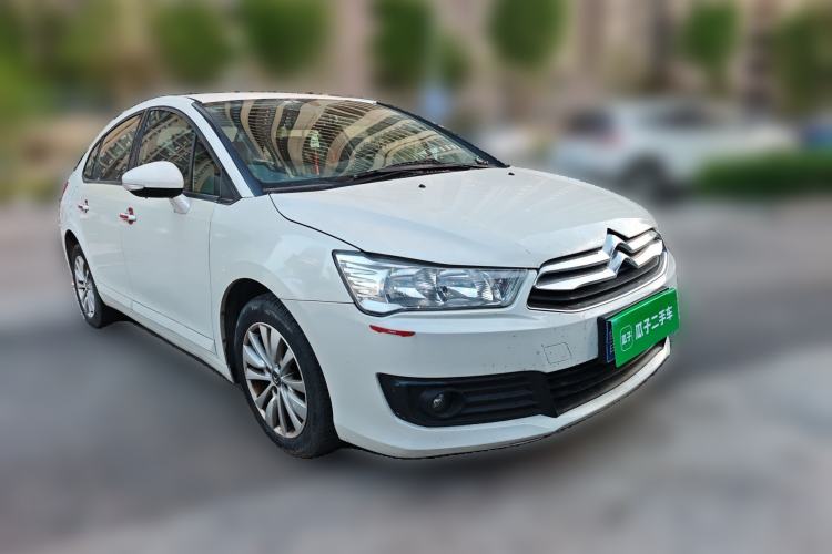 Used Citroen C-Quatre 2016 Classic Sedan 1.6L Manual CNG Front Right 45 Deg
