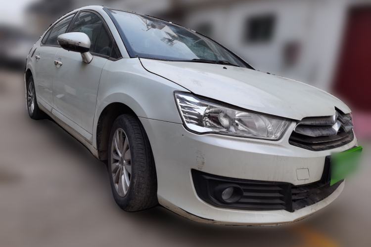 Used Citroen C-Quatre 2016 Classic Sedan 1.6L Manual CNG Front Right 45 Deg