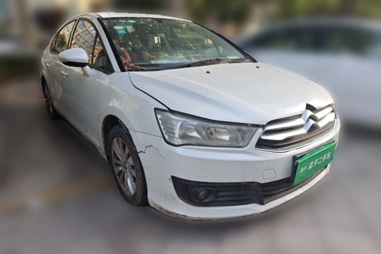 Used Citroen C-Quatre 2016 Classic Sedan 1.6L Manual CNG Front Right 45 Deg