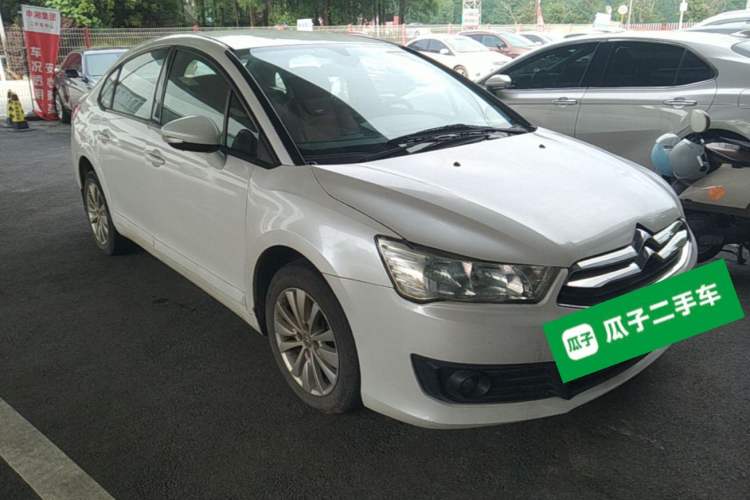 Used Citroen C-Quatre 2016 Classic Sedan 1.6L Manual - Premium Version Front Right 45 Deg