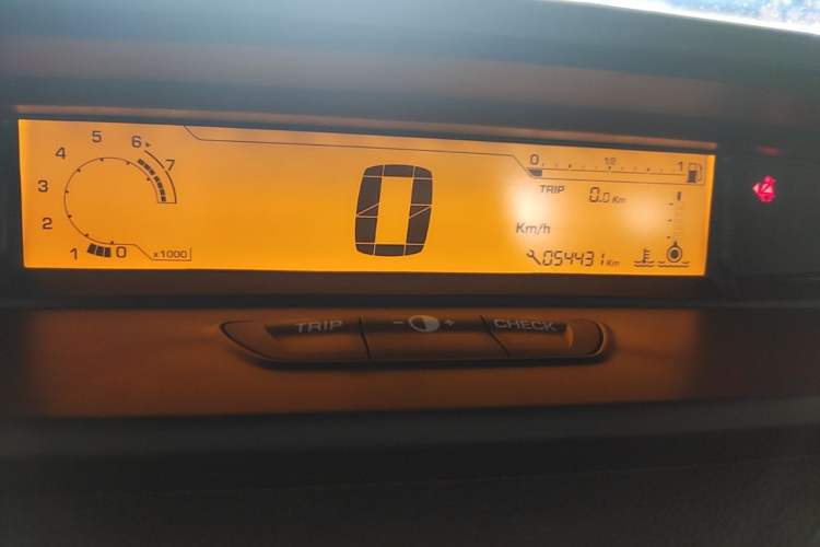Used Citroen C-Quatre 2016 Classic Sedan 1.6L Manual - Premium Version Instrument Cluster