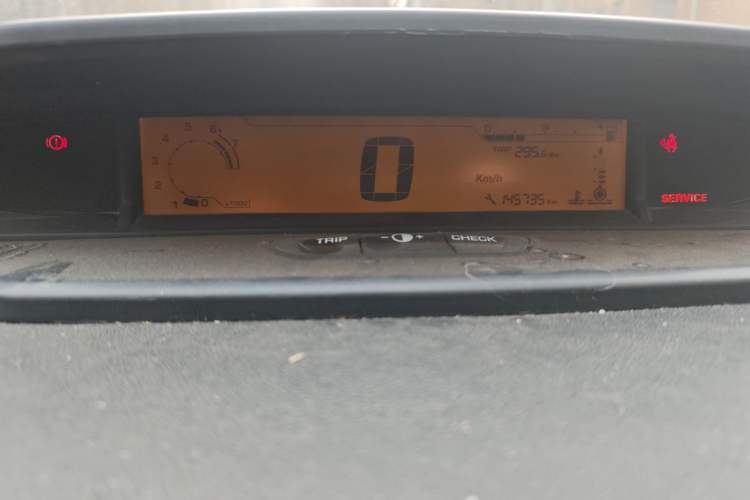 Used Citroen C-Quatre 2016 Classic Sedan 1.6L Manual CNG Instrument Cluster