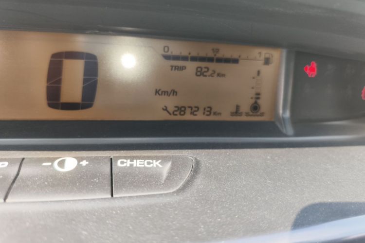 Used Citroen C-Quatre 2016 Classic Sedan 1.6L Manual - Premium Version Odometer Close Up