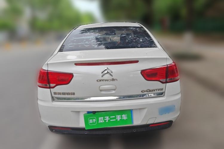 Used Citroen C-Quatre 2016 Classic Sedan 1.6L Manual - Premium Version Rear