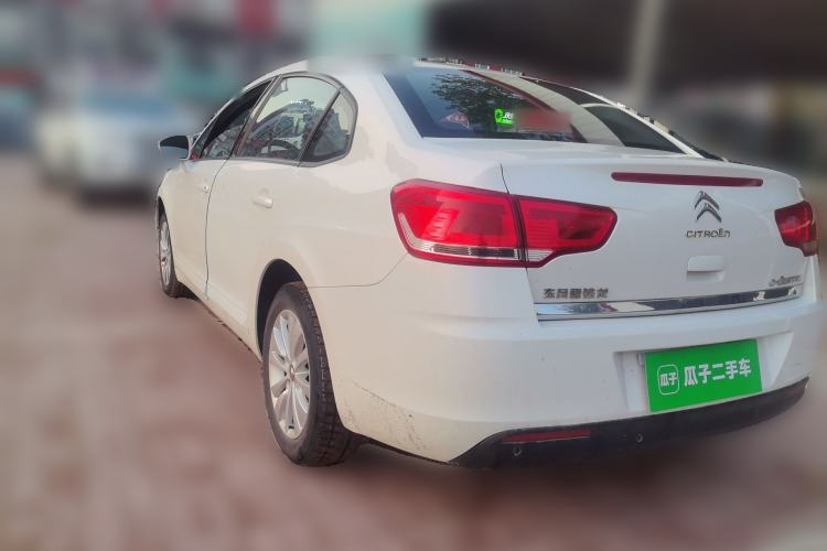 Used Citroen C-Quatre 2016 Classic Sedan 1.6L Manual CNG Rear Left 45 Deg