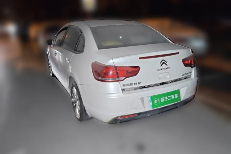 Used Citroen C-Quatre 2016 Classic Sedan 1.6L Manual CNG Rear Left 45 Deg